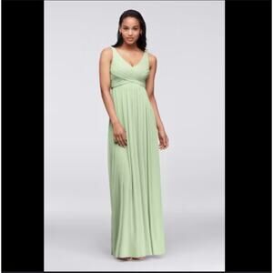 David's Bridal Meadow Long Mesh Dress - Size 12 - NWT